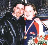 photo of Olympic curler Debbie McCormick and her husband Pete